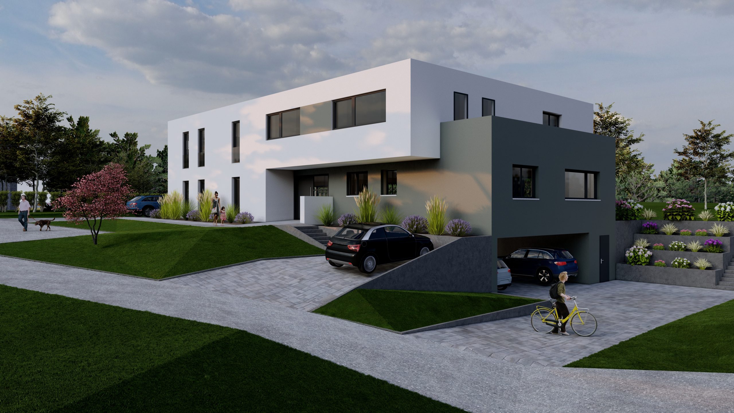 Neubau eines 4-Familienhauses